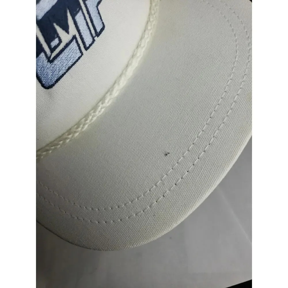Lot Of 2 LMP Steel Wire Embroidered Logo Promo Hat Men's Strapback Baseball Cap